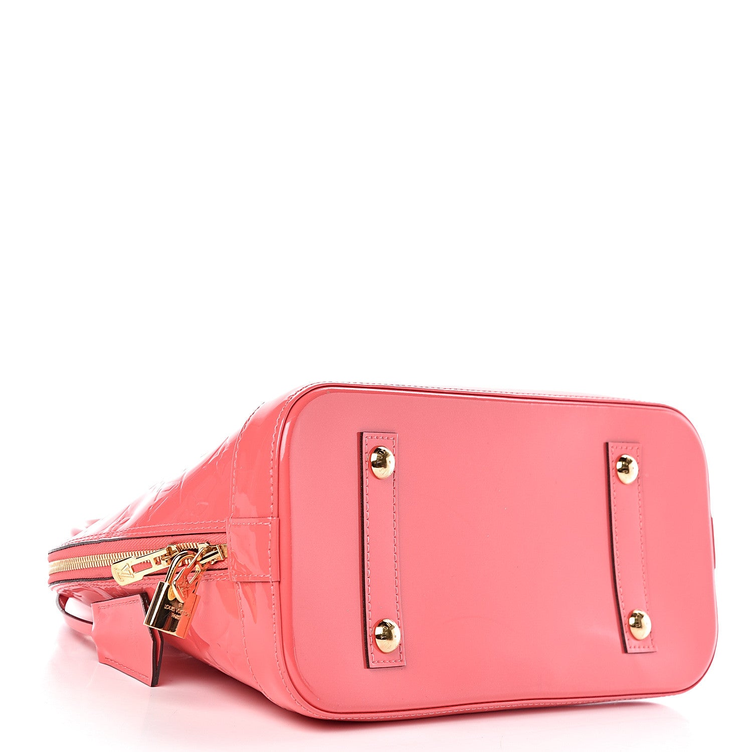 Louis Vuitton Vernis Alma PM Rose Litchi 4 of 15