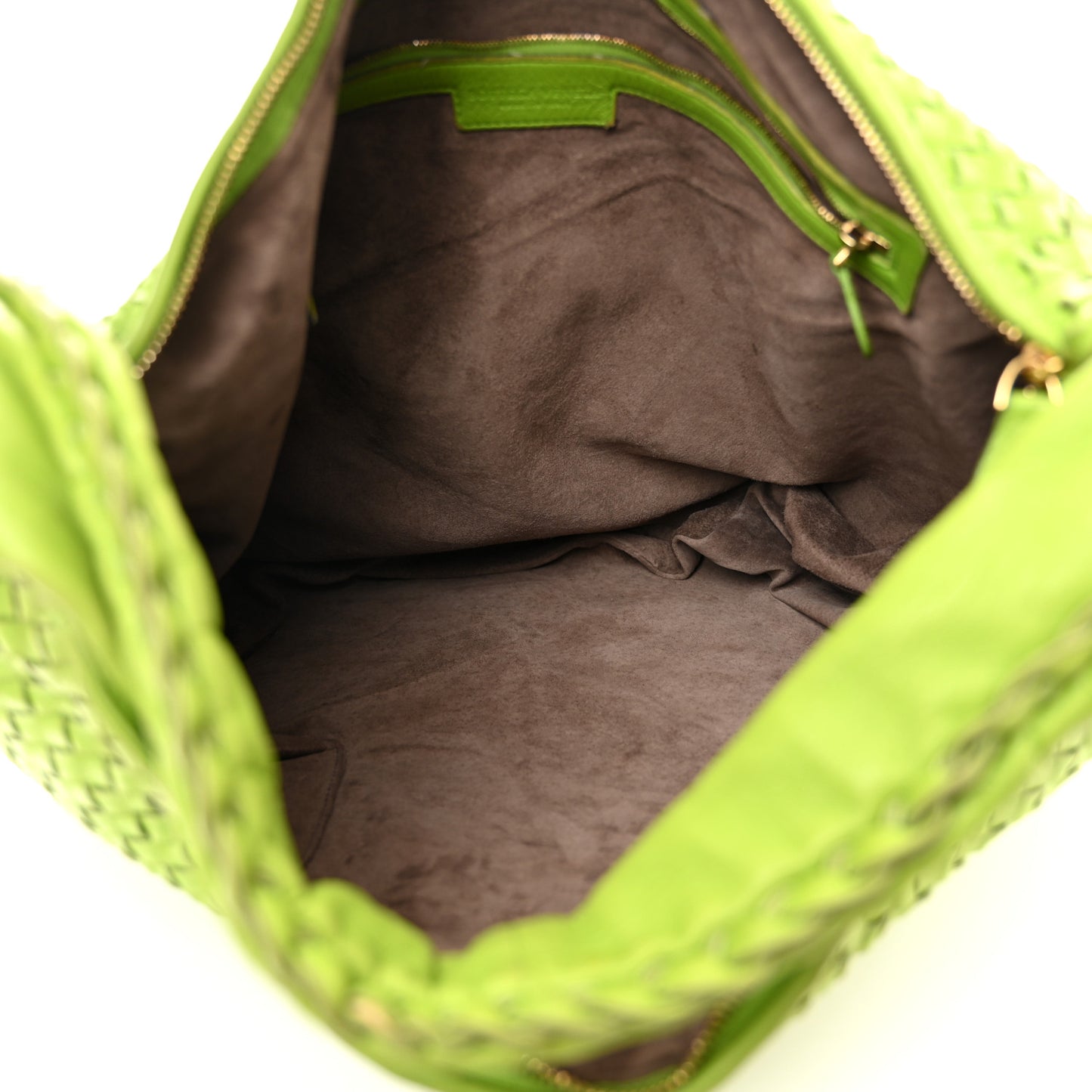 Nappa Intrecciato Maxi Veneta Hobo Mela