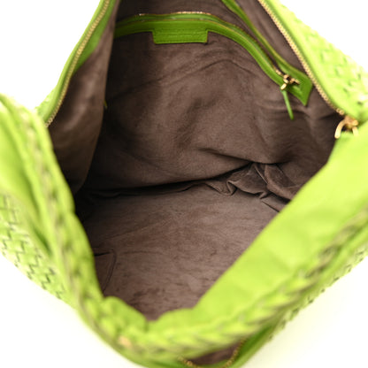 Bottega Veneta Nappa Intrecciato Maxi Veneta Hobo Mela 4 of 12
