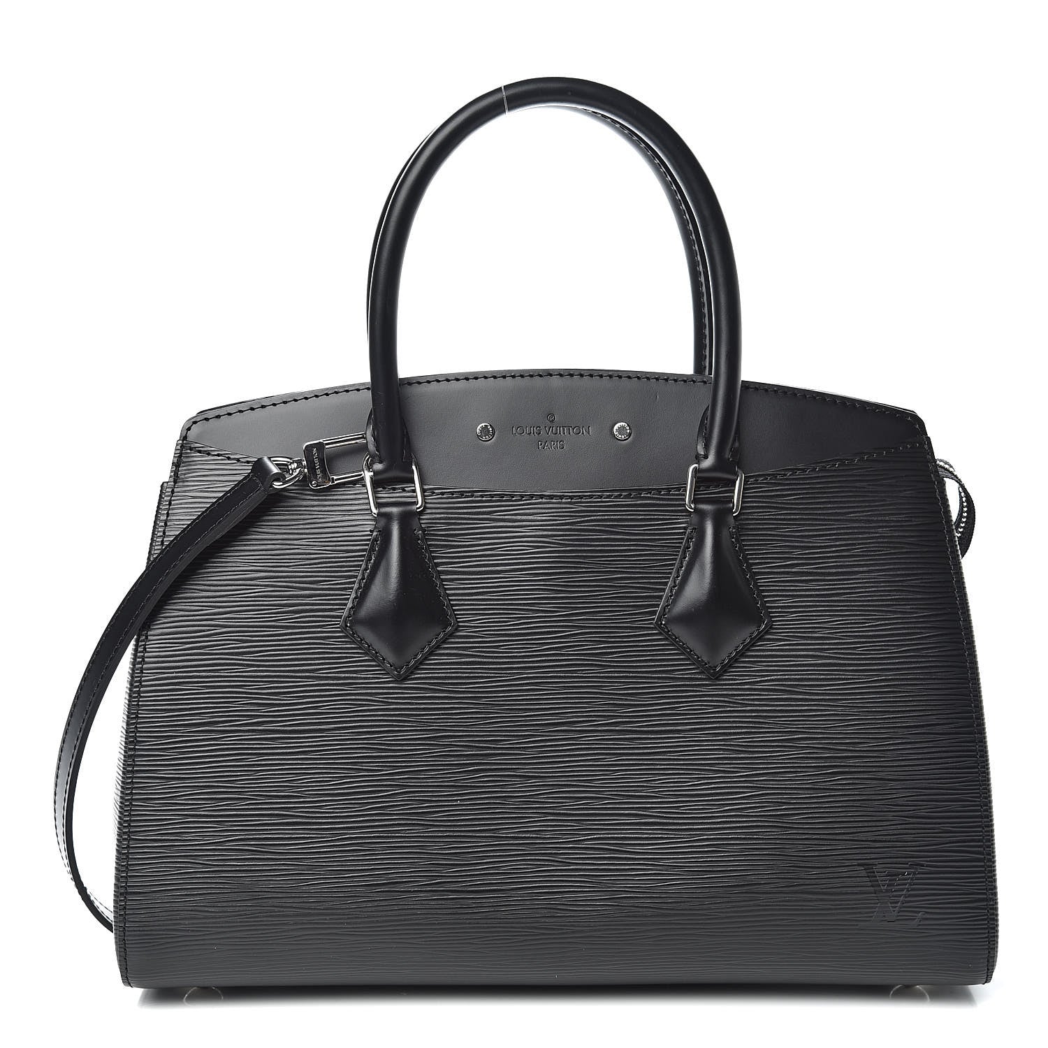 Louis Vuitton Epi Soufflot MM Black 1 of 10