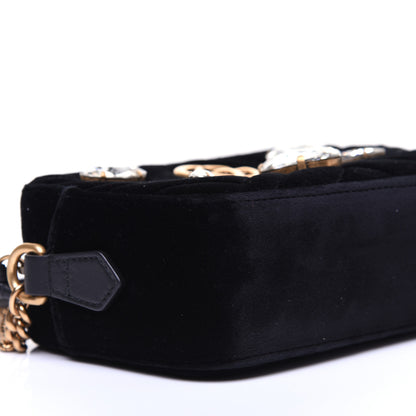 Chanel Iridescent Calfskin Back To School Mini Crossbody Flap Anthracite 12 of 20