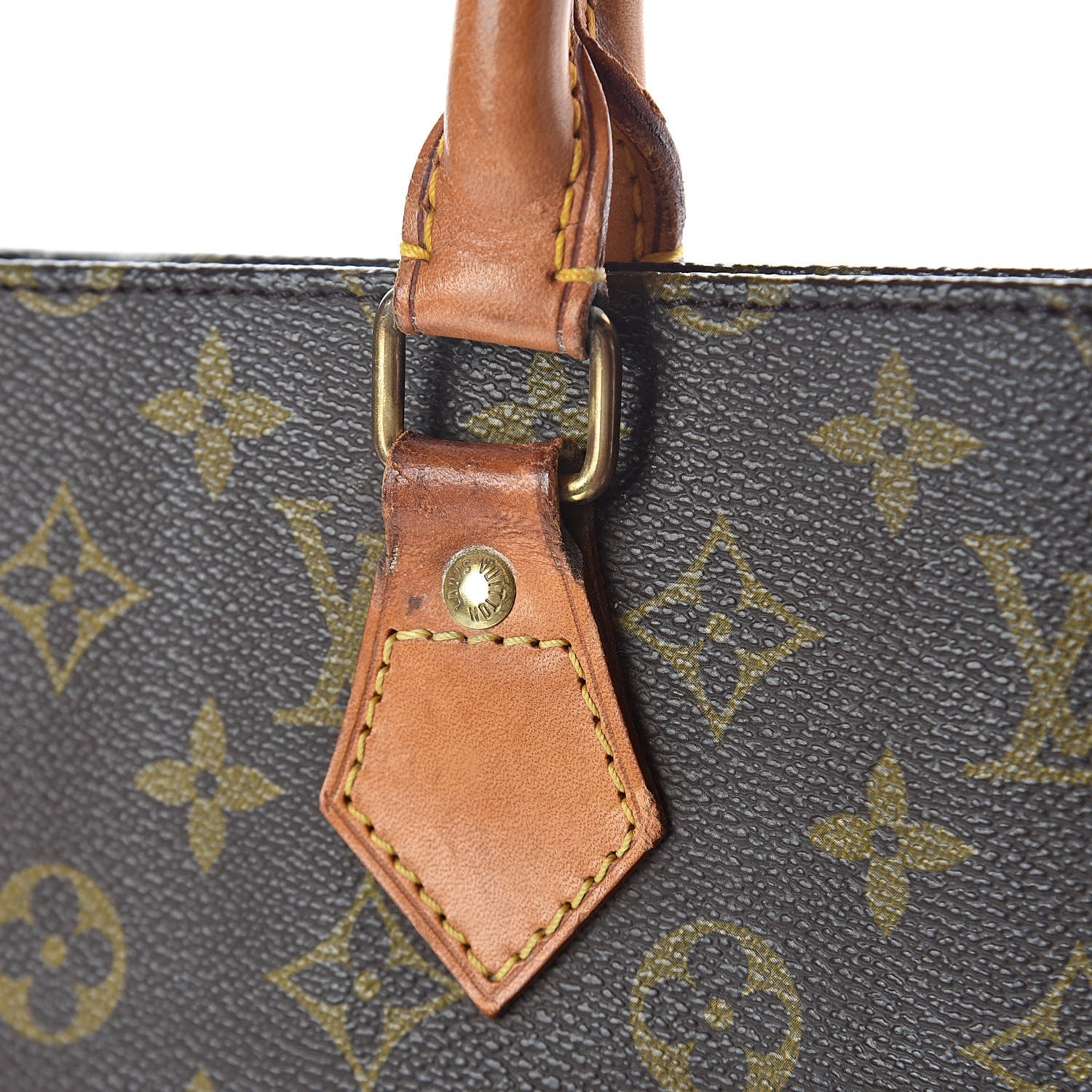 Louis Vuitton Monogram Sac Plat 15 of 17