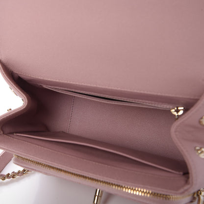 Chanel Caviar Quilted Small Business Affinity Flap Light Pink 5 of 8