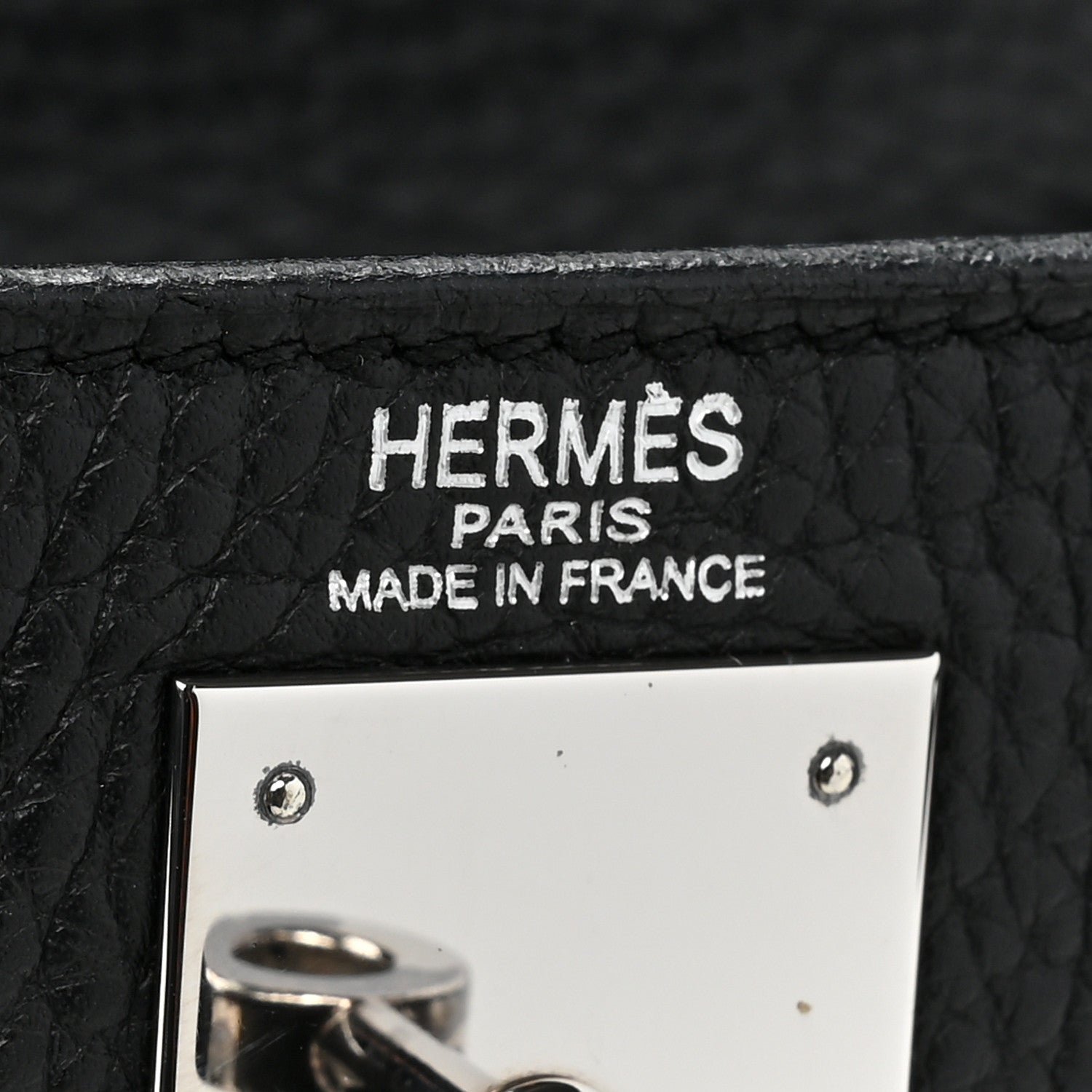 Hermes Taurillon Clemence Kelly Retourne 28 Black 6 of 17