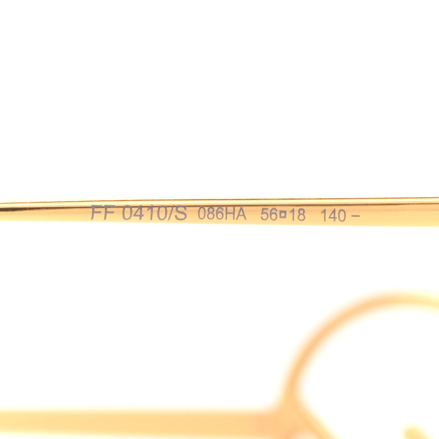 Acetate Metal F is Fendi FF Butterfly Sunglasses FF 0410/S Havana