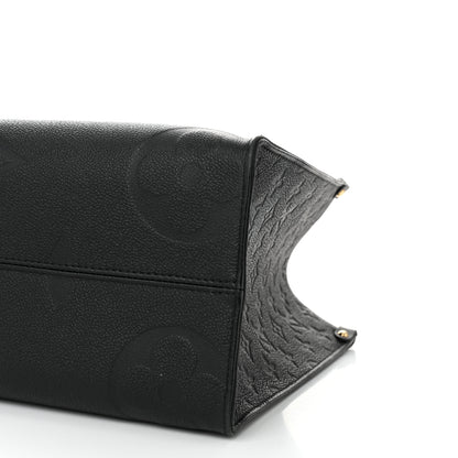 Louis Vuitton Empreinte Monogram Giant OnTheGo MM Black 9 of 10