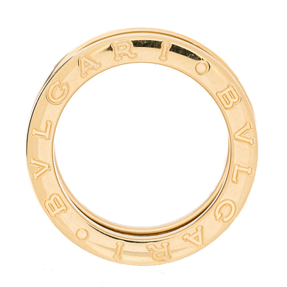 Bulgari 18K Yellow Gold B.Zero1 Three-Band Ring 48 4.5 3 of 6