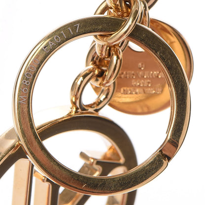 Louis Vuitton LV Facettes Bag Charm Key Holder Gold 3 of 4