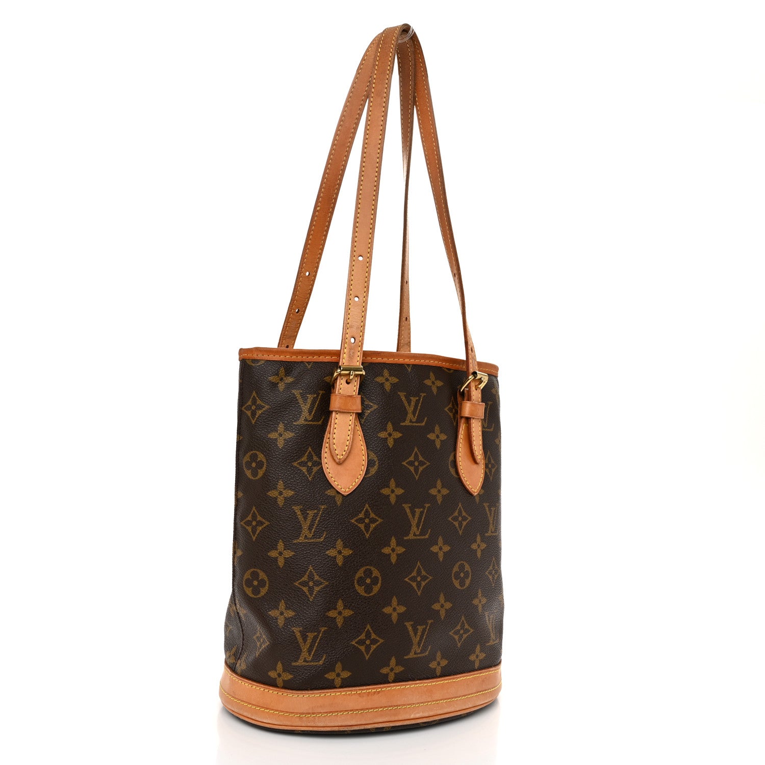 Louis Vuitton Monogram Petit Bucket 23 3 of 12