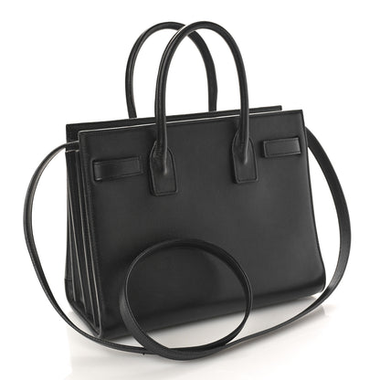 Saint Laurent Calfskin Baby Sac De Jour Black 3 of 15