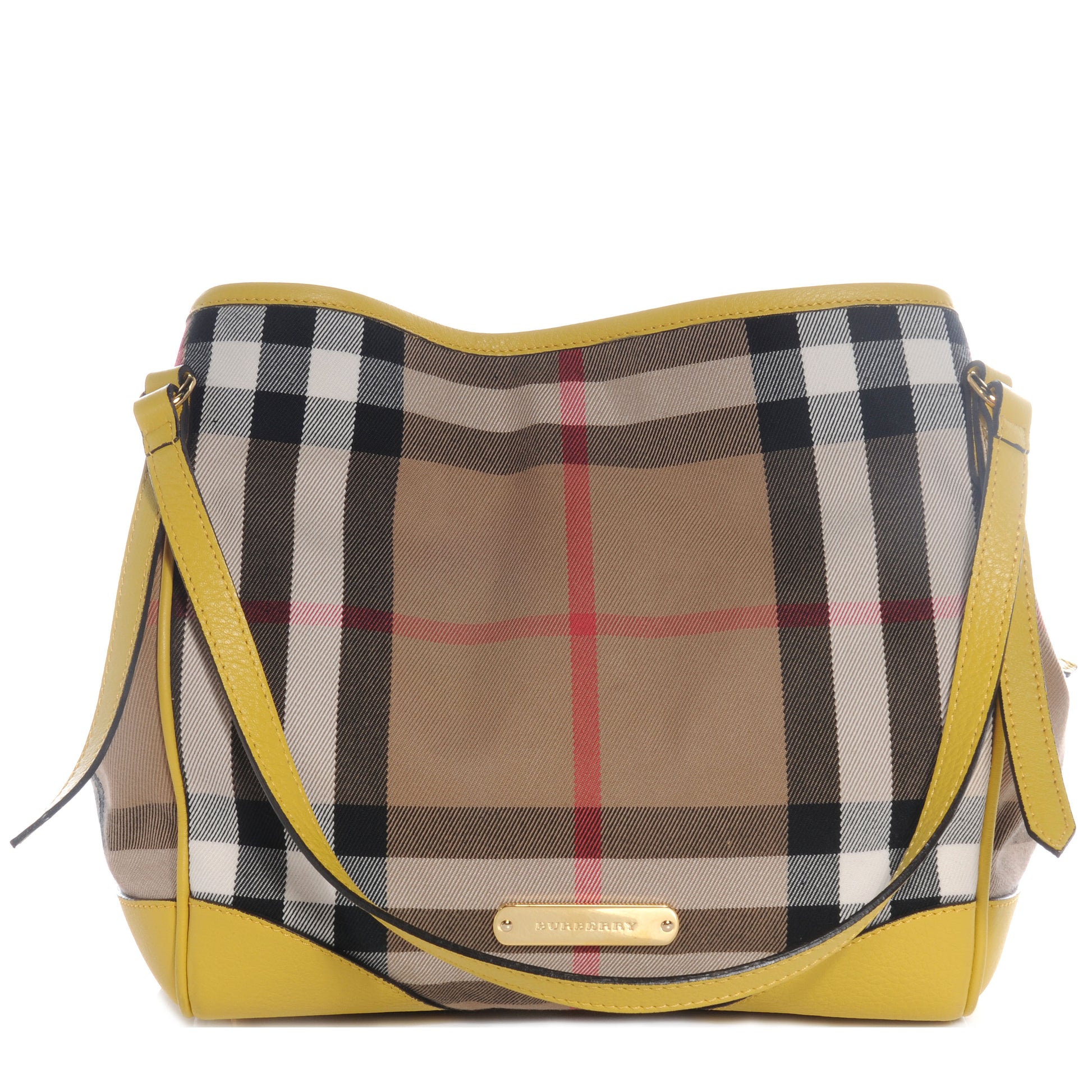 Burberry House Check Canterbury Hobo Yellow 1 of 11