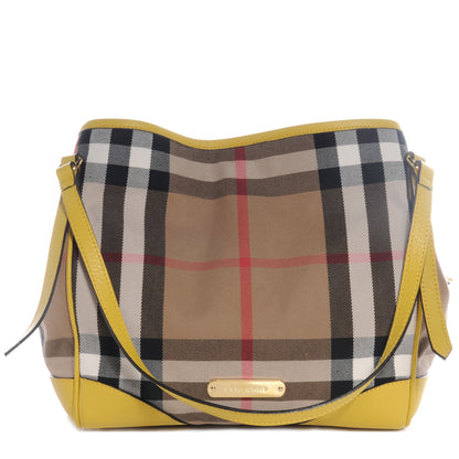 Burberry House Check Canterbury Hobo Yellow 1 of 11