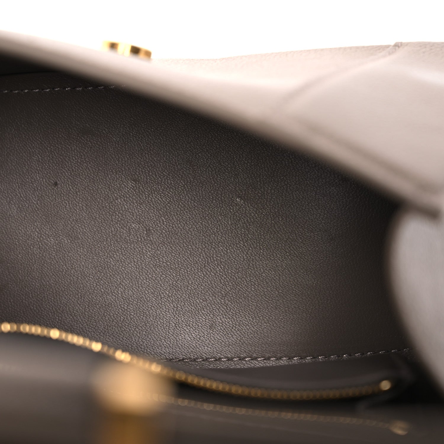 Balenciaga Grained Calfskin Small Hourglass Top Handle Bag Mink Grey 5 of 14