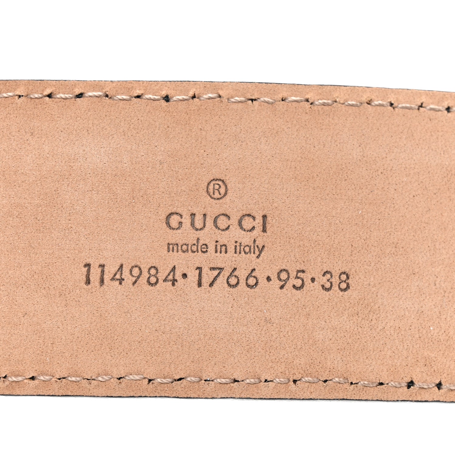 Gucci Guccissima Interlocking G 40mm Belt 95 38 Black 3 of 6