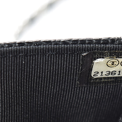 Chanel Caviar Quilted Wallet On Chain WOC Black 7 of 13