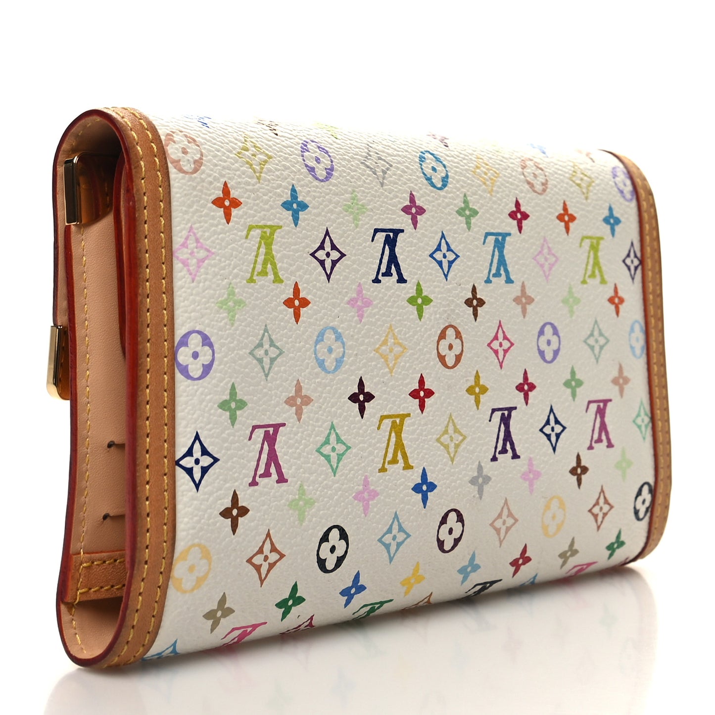 Monogram Multicolor Porte Tresor International Wallet White