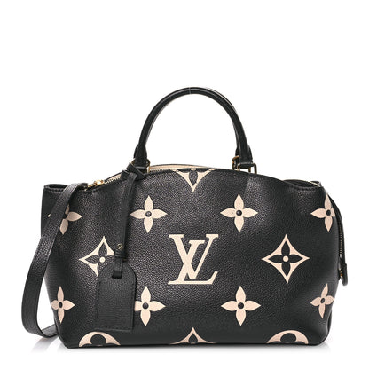 Louis Vuitton Empreinte Monogram Giant Petit Palais Black Beige 1 of 9