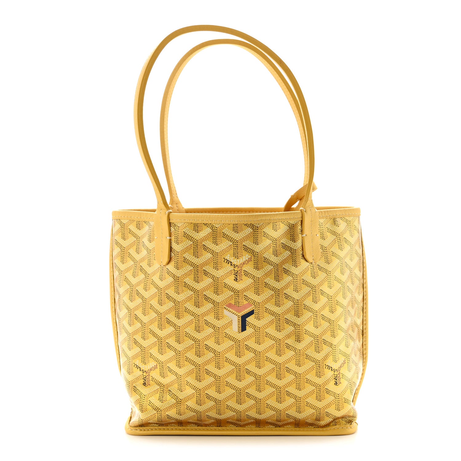 Goyard Goyardine Precious Metals Reversible Mini Anjou Gold 1 of 20