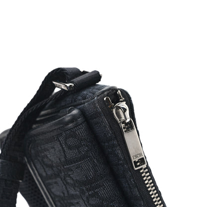 Christian Dior Oblique Jacquard Mini Dior 8 With Strap Black Multicolor 12 of 12
