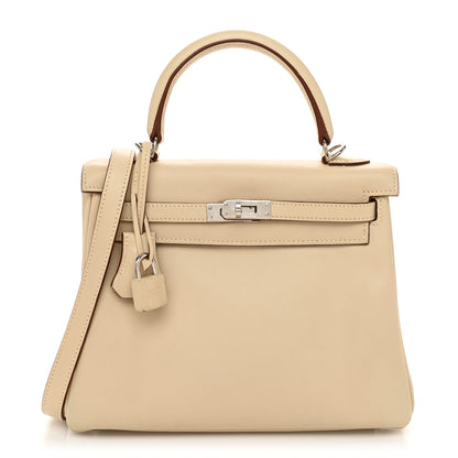 Hermes Swift Kelly Retourne 25 Parchemin 1 of 14