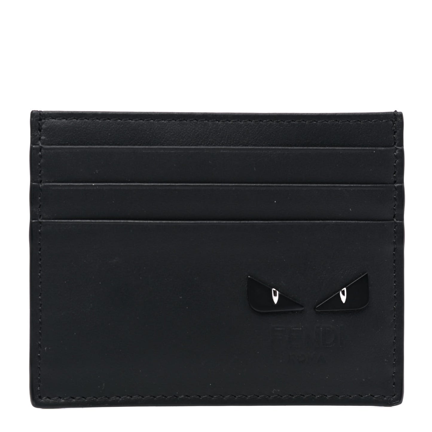 Vitello Century Mini Bug Eyes Card Holder Black