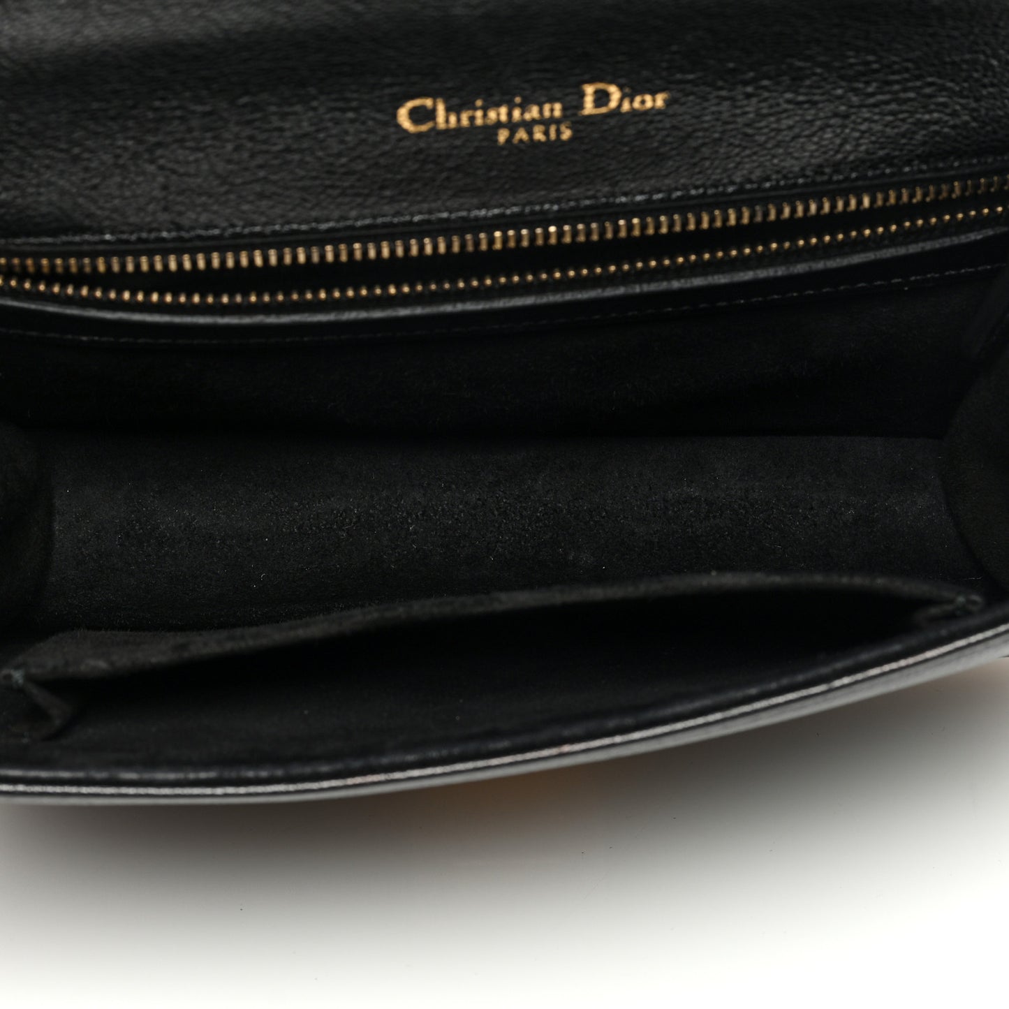 Calfskin Studded Small Diorama Flap Bag Black Multicolor