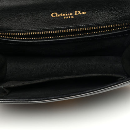 Christian Dior Calfskin Studded Small Diorama Flap Bag Black Multicolor 6 of 10