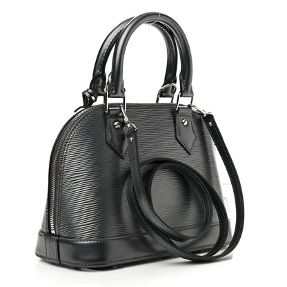 Louis Vuitton Epi Alma BB Anthracite Nacre 3 of 11