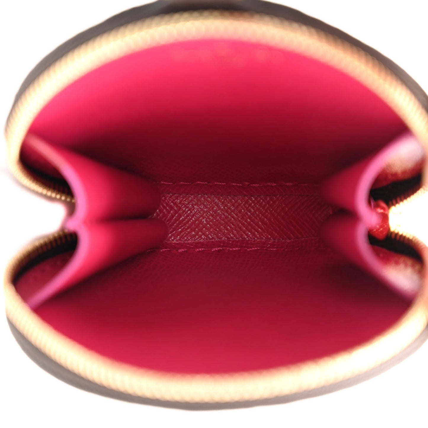 Monogram Neverfull BB Round Coin Purse Pivoine