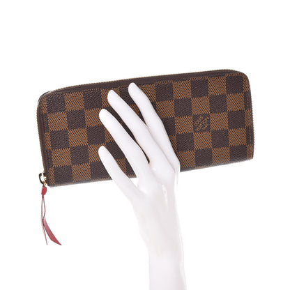 Louis Vuitton Damier Ebene Clemence Wallet 2 of 7