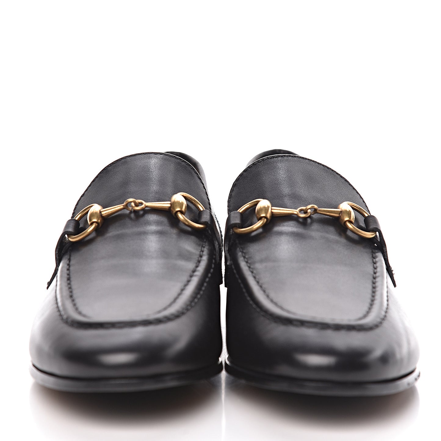 Calfskin Womens Jordaan Loafers 34.5 Black