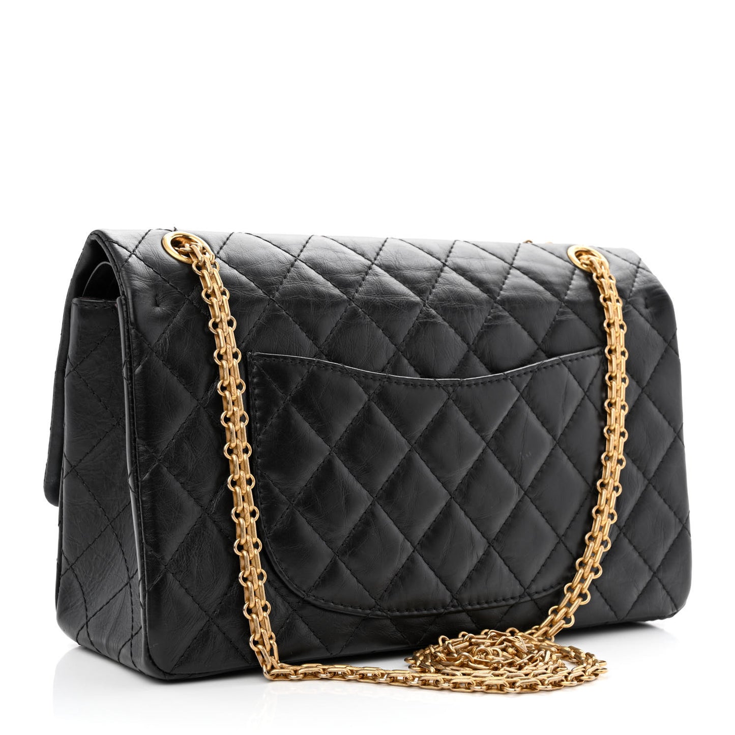 Aged Calfskin Quilted 2.55 Reissue 226 Flap
