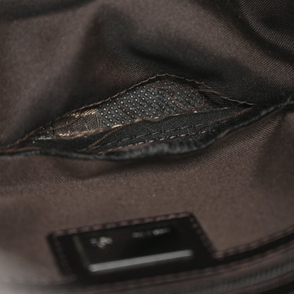 Fendi Zucchino Vitello Baguette Mogano Panna Bruciato 11 of 14