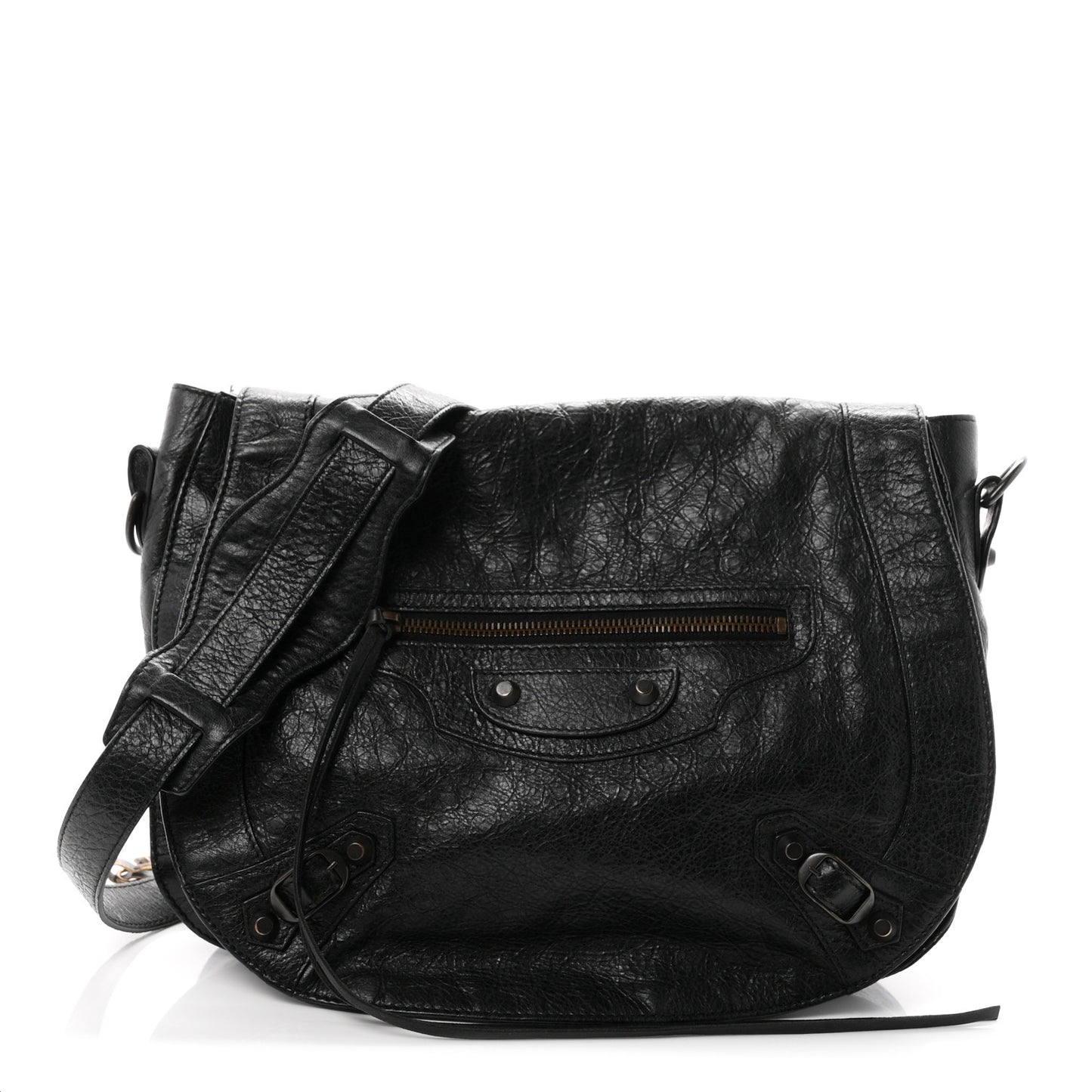 Agneau Classic Hardware Neo Folk Messenger Black