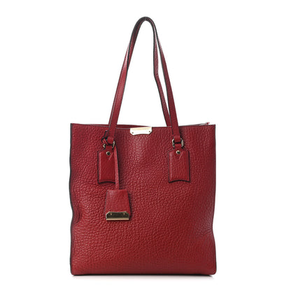 Burberry Heritage Grain Medium Woodbury Tote Military Red 1 of 8