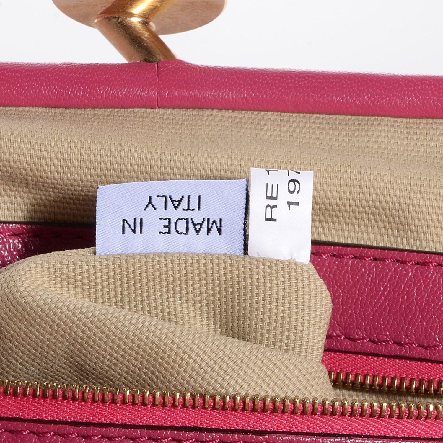 Marc Jacobs Lacquered Leather Quilted Little Stam Pink 8 of 9