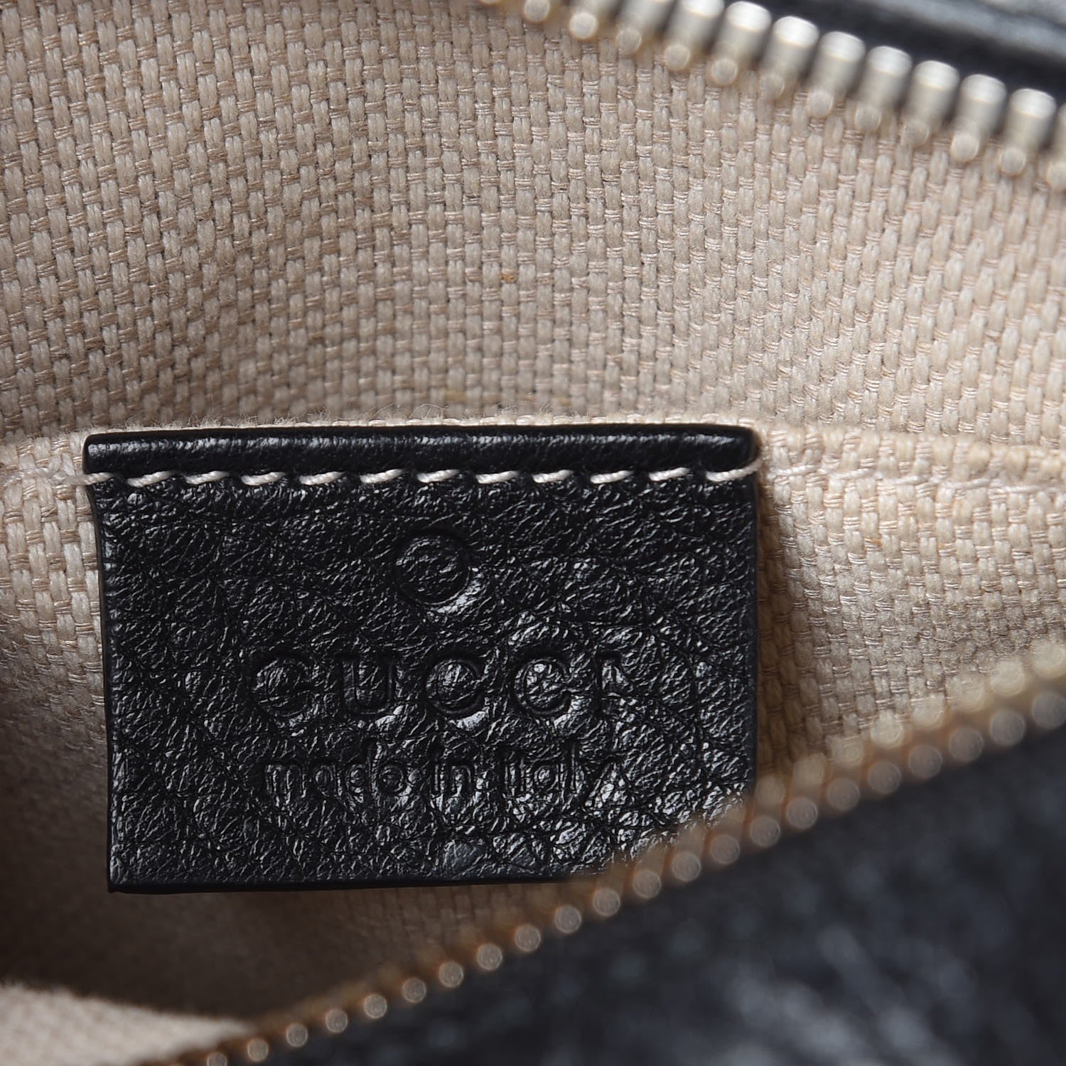 Gucci Pebbled Calfskin Small Soho Disco Bag Black 6 of 7