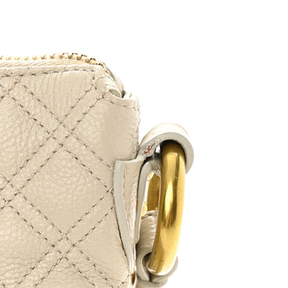 Marc Jacobs Calfskin Quilted Multipocket Hobo Milk 11 of 18