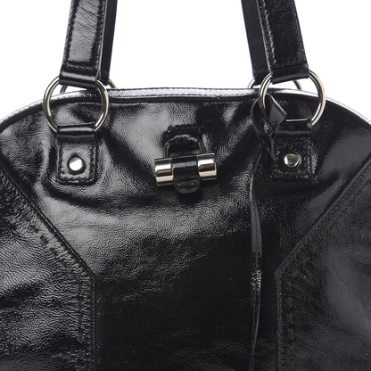 Saint Laurent Patent Large Muse Black 9 of 9