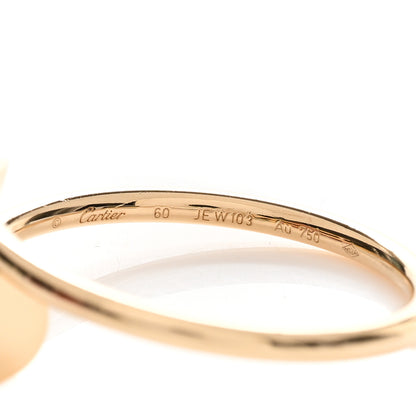 Cartier 18K Yellow Gold Small Juste Un Clou Ring 60 9 3 of 4