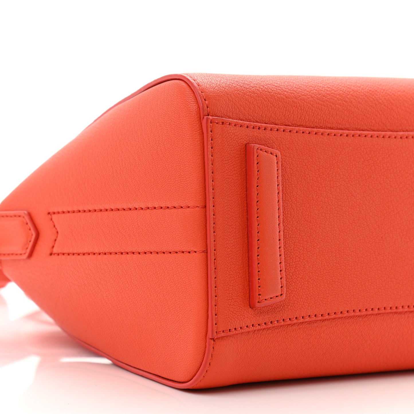 Sugar Goatskin Mini Antigona Burnt Orange
