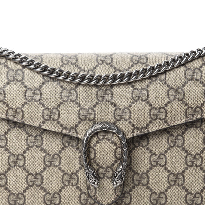 Gucci GG Supreme Monogram Mini Dionysus Chain Wallet Beige Taupe 10 of 10