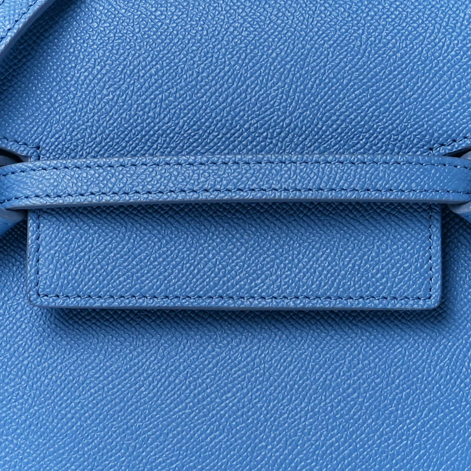 Celine Grained Calfskin Nano Belt Bag Blue 8 of 11