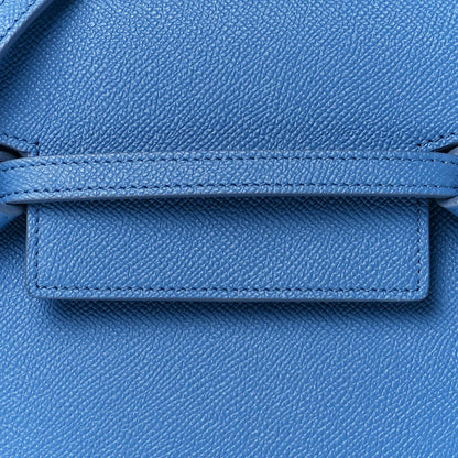 Celine Grained Calfskin Nano Belt Bag Blue 8 of 11