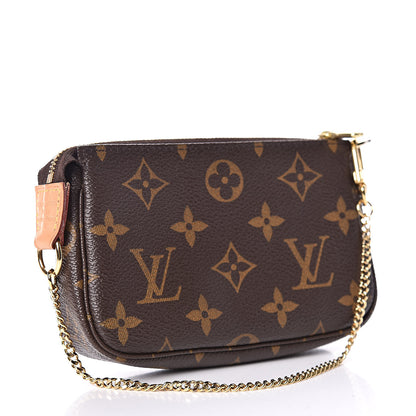 Louis Vuitton Monogram Mini Pochette Accessories 3 of 9