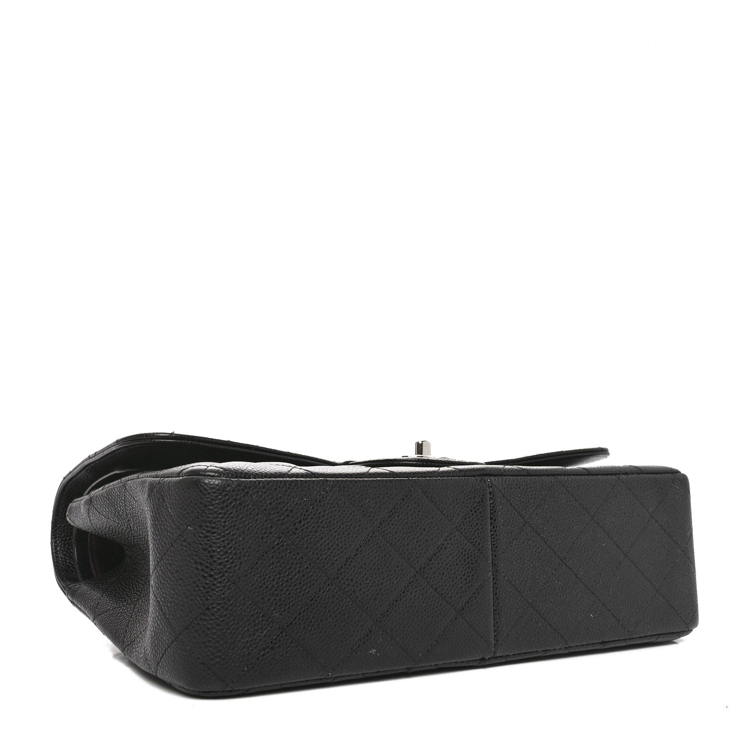 Chanel Caviar Quilted Jumbo Double Flap Black 4 of 11