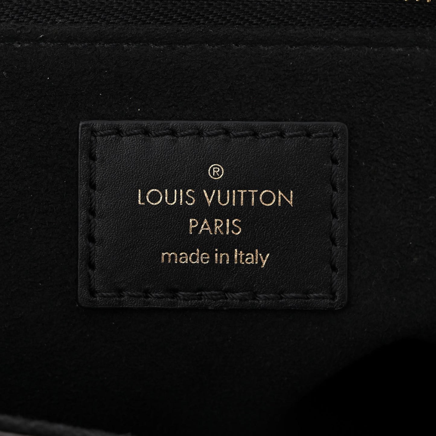 LOUIS VUITTON Damier Ebene Vavin PM Black