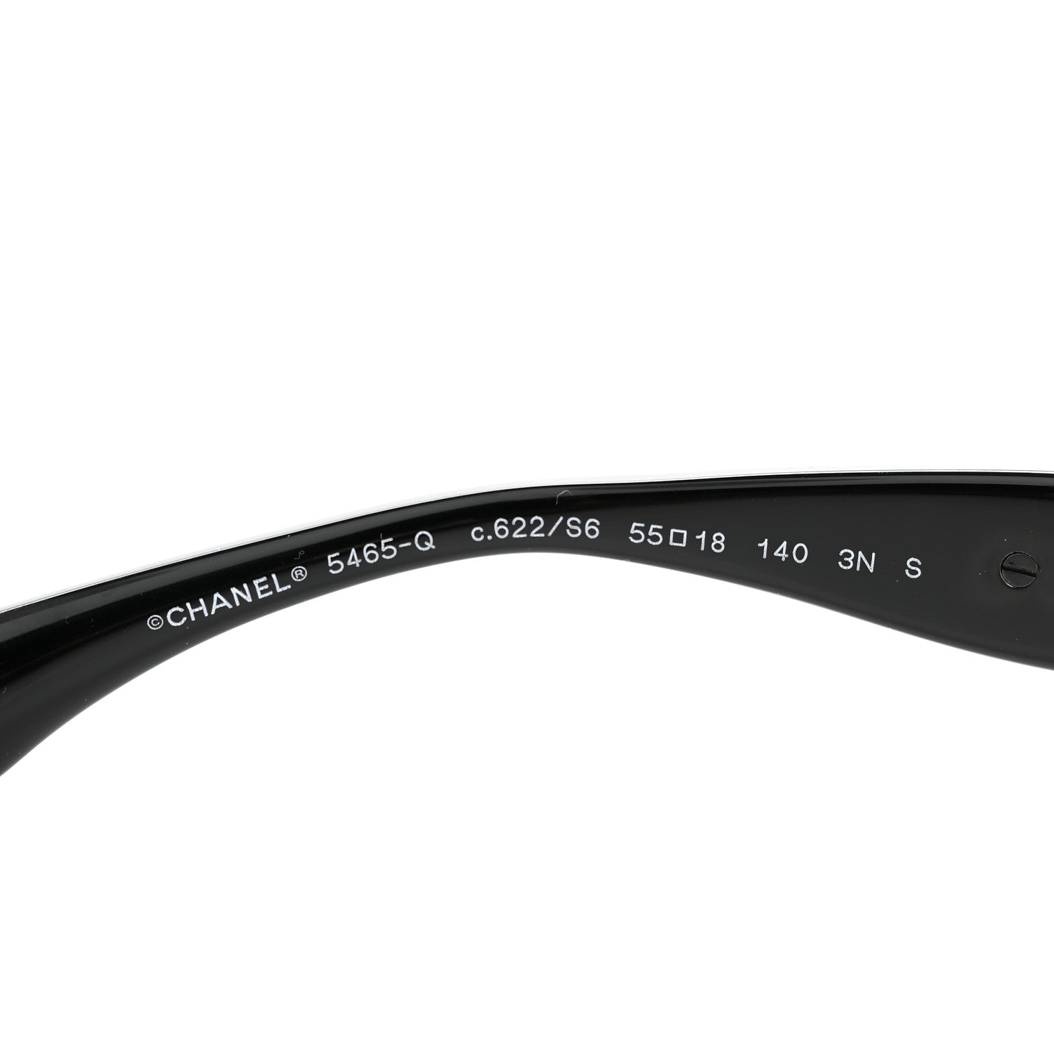 Chanel Acetate Chain Sunglasses 5465-Q Black 5 of 7