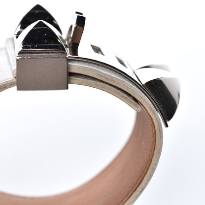 Hermes Epsom Collier de Chien CDC Bracelet S White 10 of 10