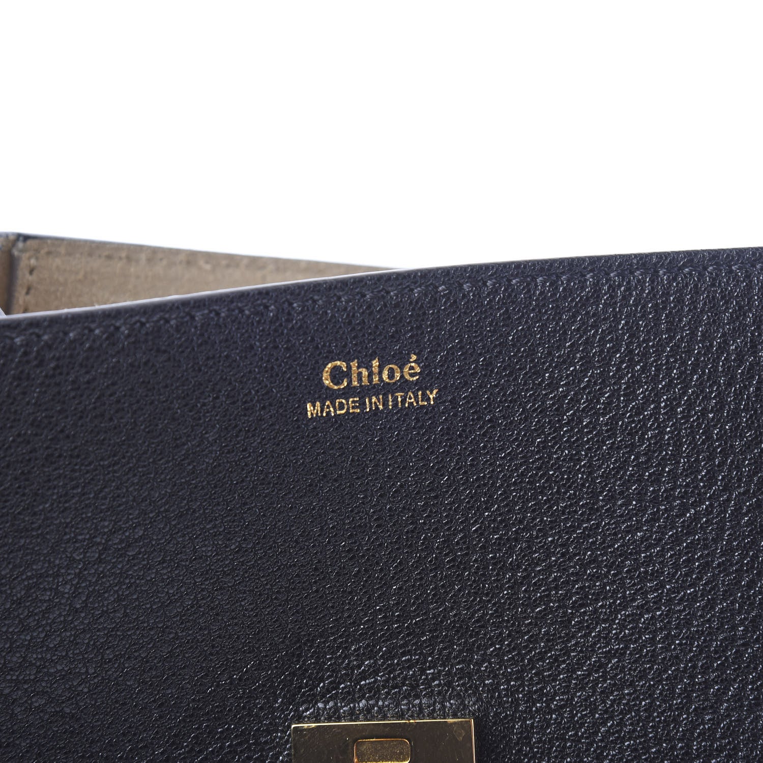Chloe Grained Lambskin Drew Shoulder Bag Black 5 of 8